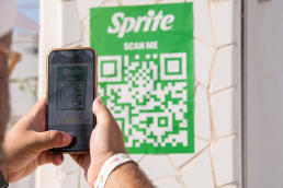 Sprite at the Colourday Festival