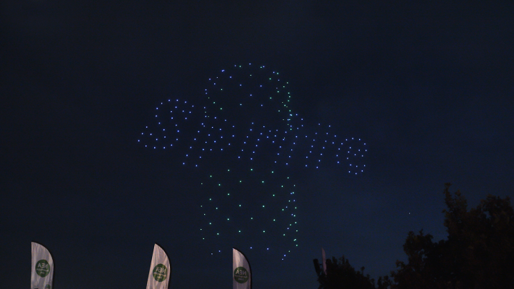 Sprite at the Colourday Festival